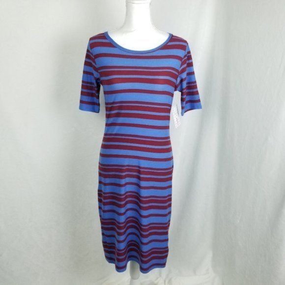 NWT LulaRoe Julia Dress Womens Size Small - Picture 2 of 7